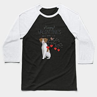 My Brittany Spaniel Dog Is My Valentines Day T-Shi Baseball T-Shirt